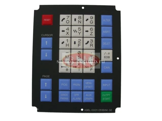 Клавиатура для станков с ЧПУ Fanuc A98L-0001-0518#M02