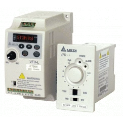 Преобразователь частоты низкого напряжения DELTA ELECTRONICS VFD-L